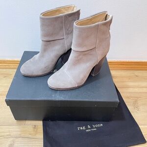 rag & bone Classic - Newbury Granite(Grey) Nubuck